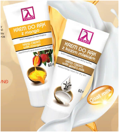 Kem Dưỡng Da Tay LAMBDA Hands Cream 60ml